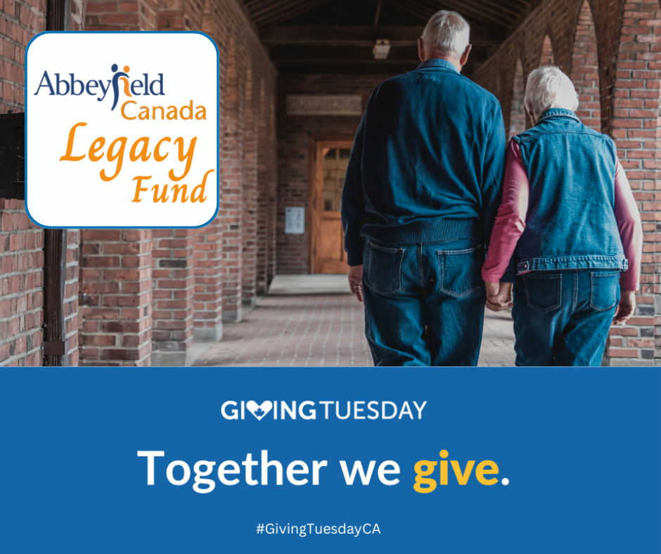 Giving Tuesday Abbeyfield Canada Legacy Fund